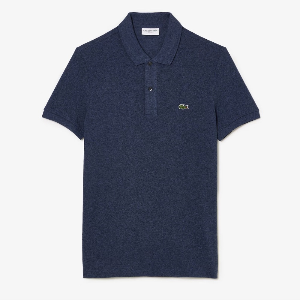 MEN'S SLIM FIT PETIT PIQUÉ COTTON POLO